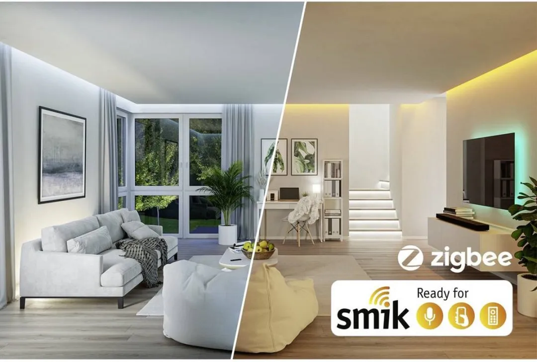 Paulmann Smart Home Zigbee 3.0 Gateway Smik - Wit/Antraciet - afbeelding 6 van 6