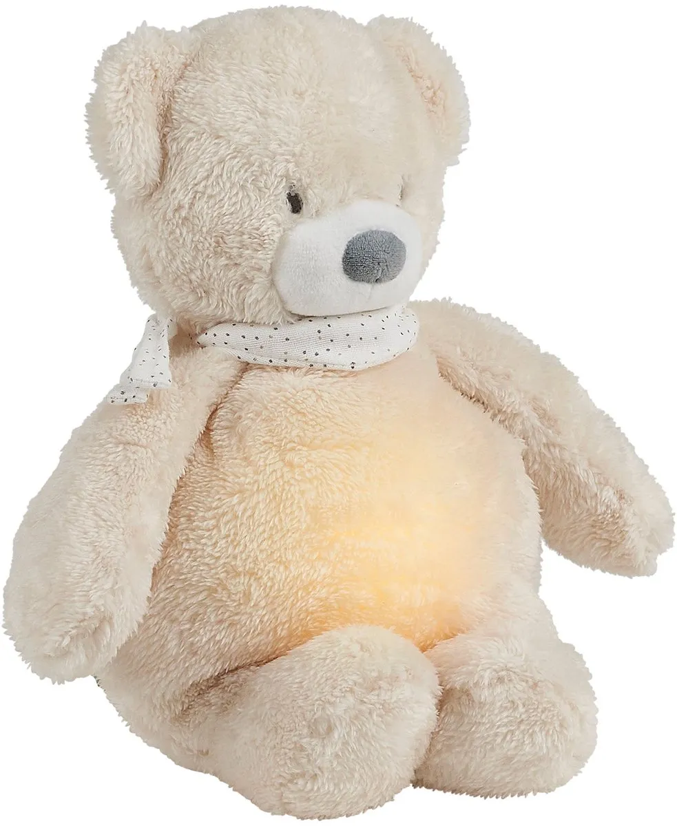 Nattou Sleepy Knuffel Beer Nachtlamp - Beige - 30x20cm