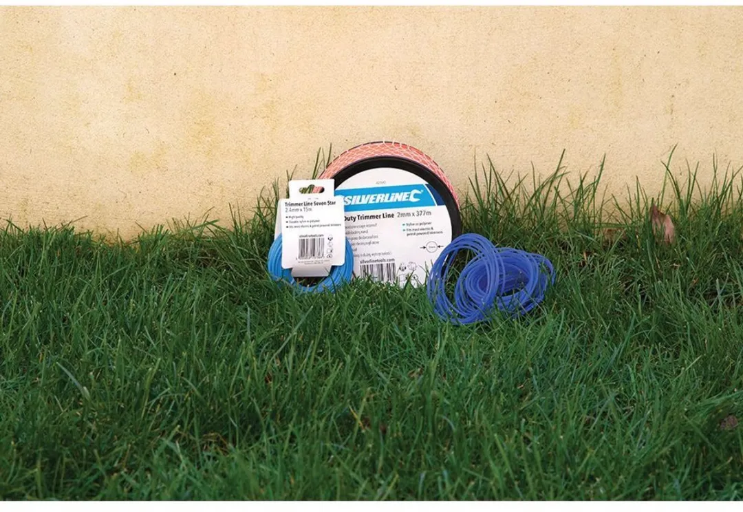 Silverline Nylon Maaidraad 2mm - 377m - Bosmaaier