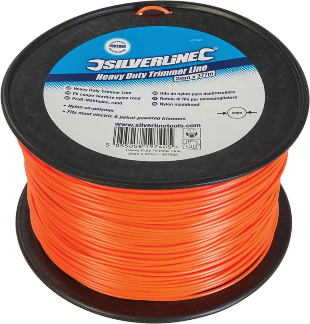 Silverline Nylon Maaidraad 2mm