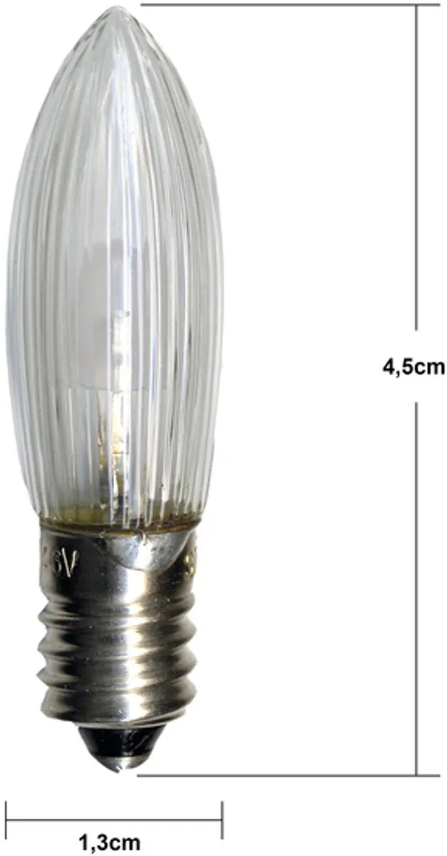 Star Trading 300-70 LED-lamp Warm Wit 2100K - 7 Stuks