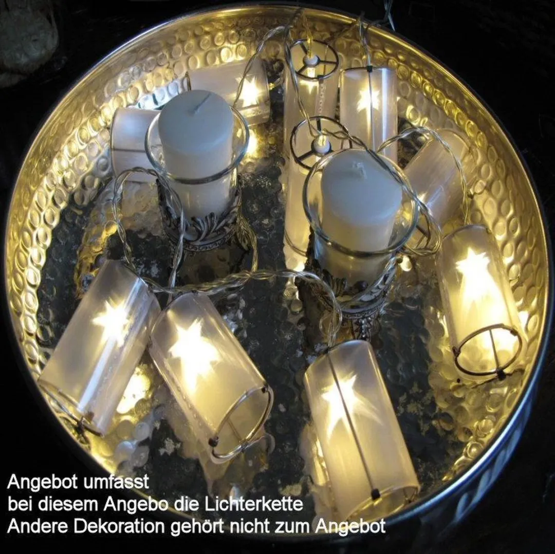 Konstsmide LED Lichtsnoer Hologram-effect 10 Warm Wit - afbeelding 5 van 6
