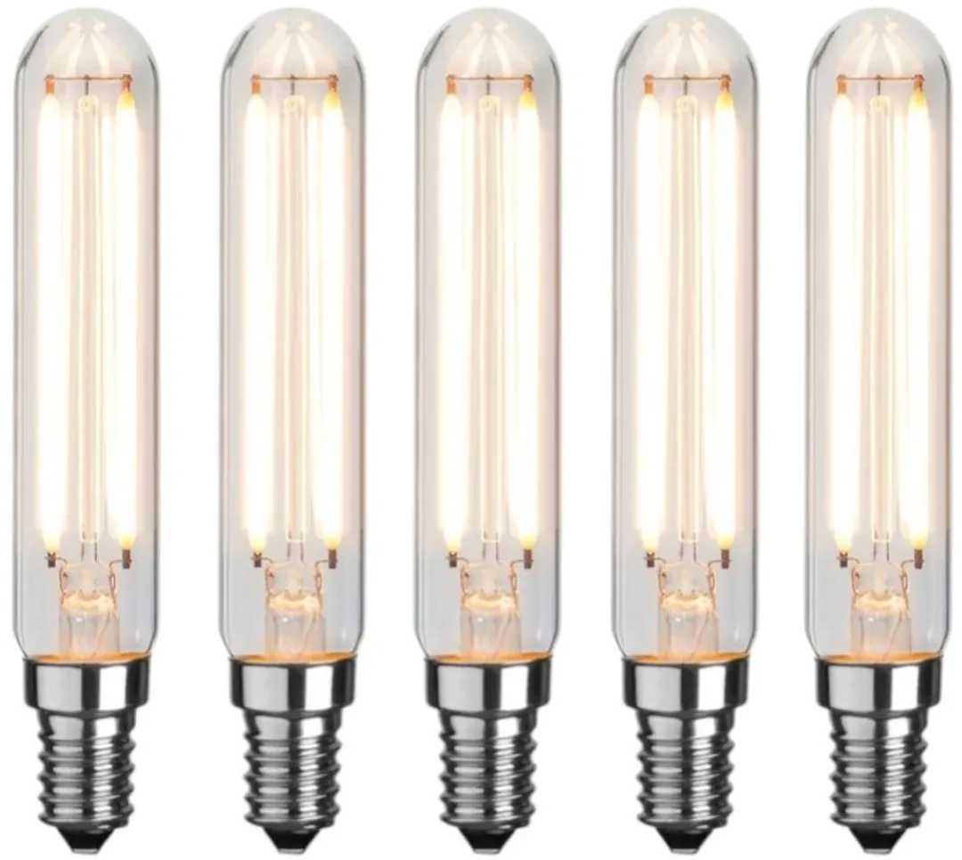 Star Trading Staaflamp E14 2W Extra Warm Wit - 5 Stuks
