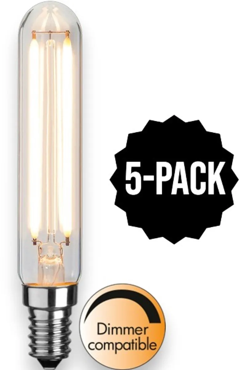 Star Trading Staaflamp E14 2W Extra Warm Wit