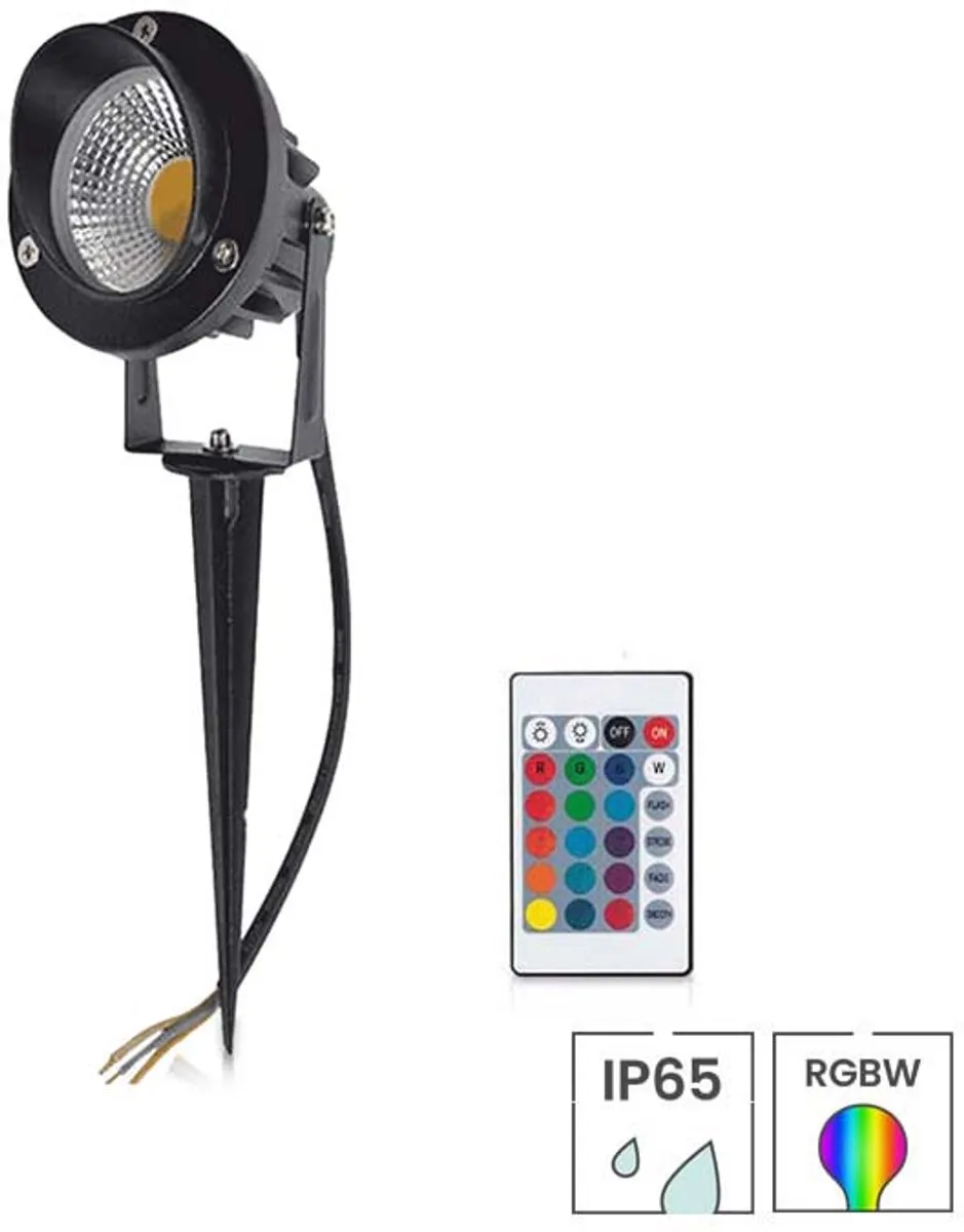 Lybardo Grondspot Buiten Tuinspot 9W RGBW