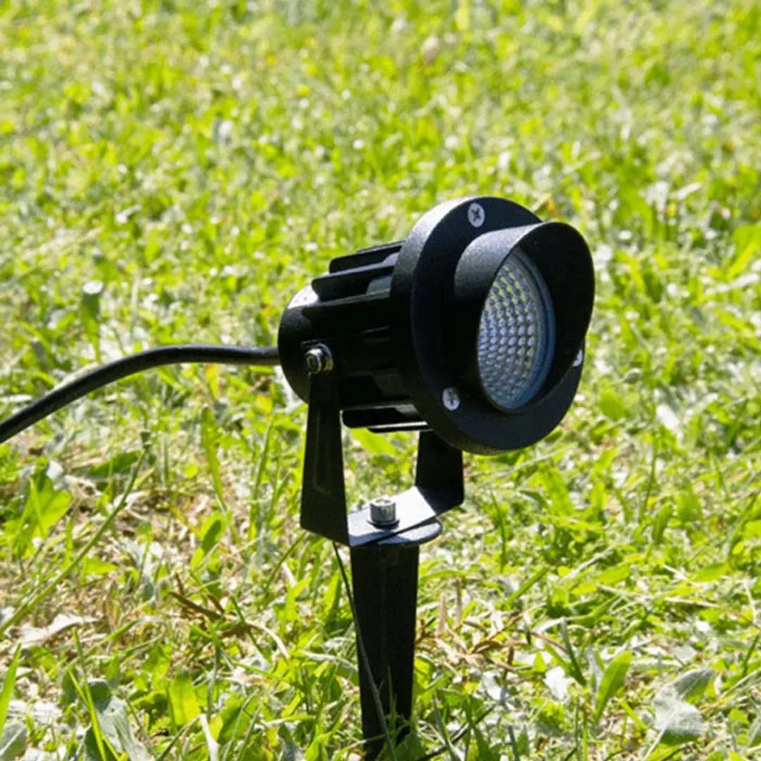 Lybardo Grondspot Buiten Tuinspot 9W RGBW - Zwart