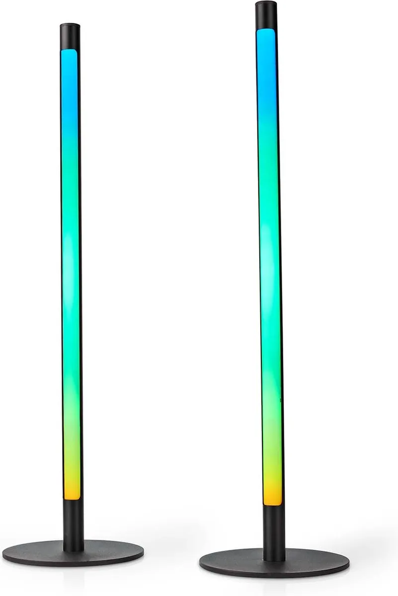 Nedis SmartLife Sfeerverlichting Tube RGBIC 600lm - 2 Stuks
