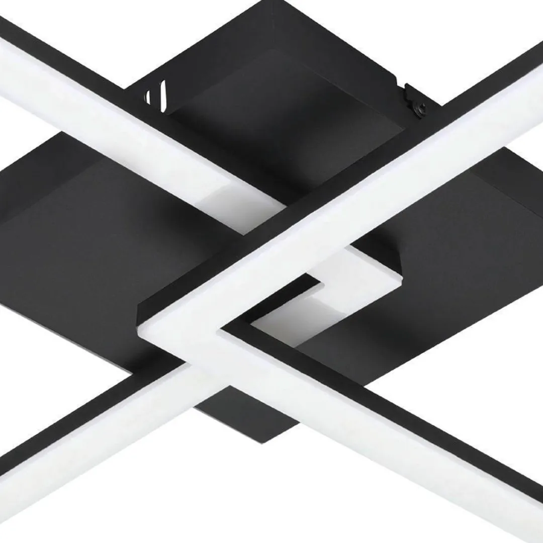 EGLO connect.z Paranday-Z Smart Plafondlamp 52,5cm - Zwart - Zigbee