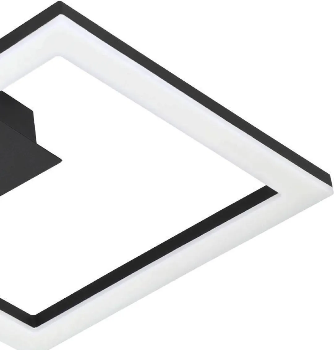 EGLO connect.z Paranday-Z Smart Plafondlamp 52,5cm - Zwart - Zigbee