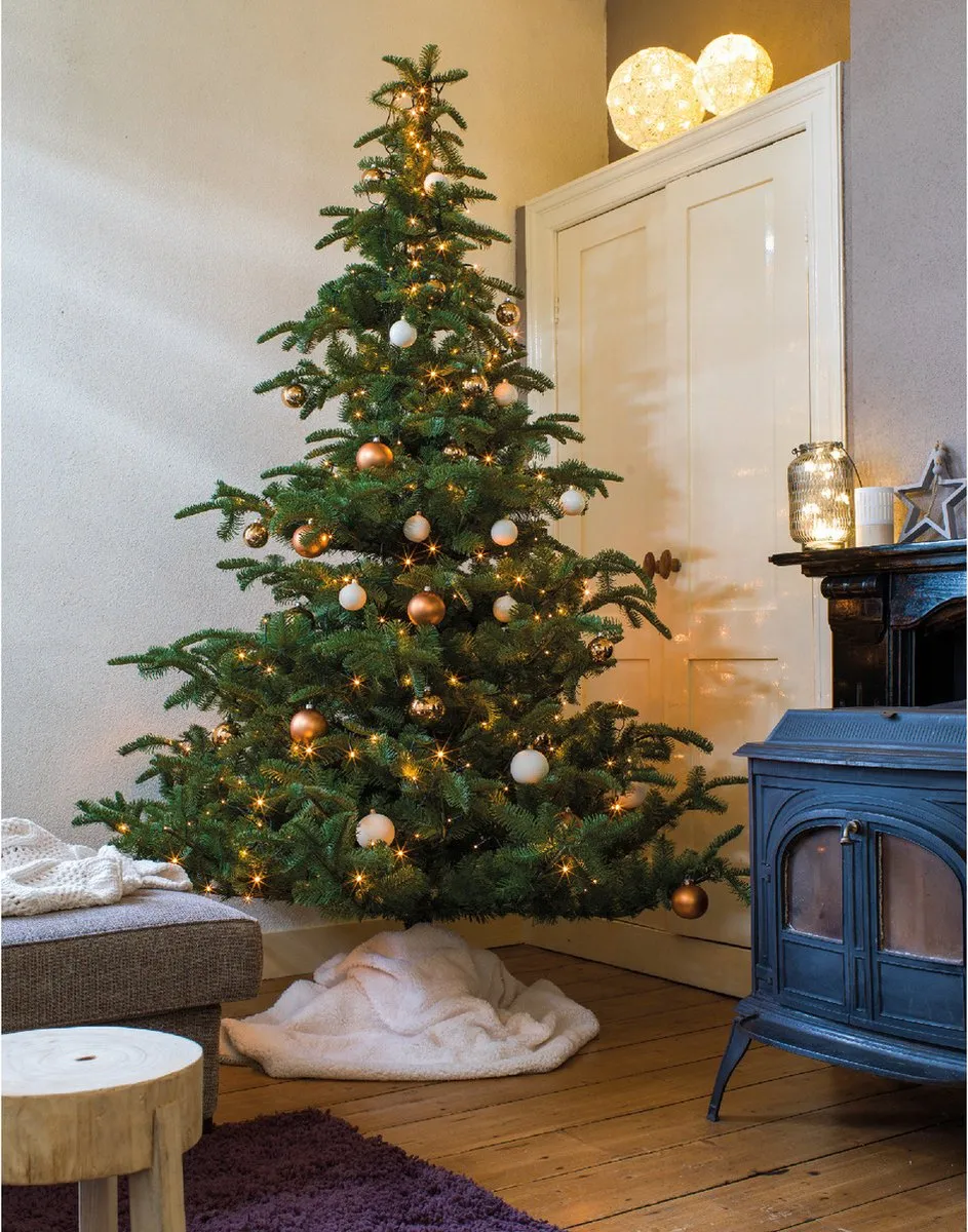 Lumineo Kerstverlichting 720 LED - Extra warm wit - 5400cm - Zwart snoer