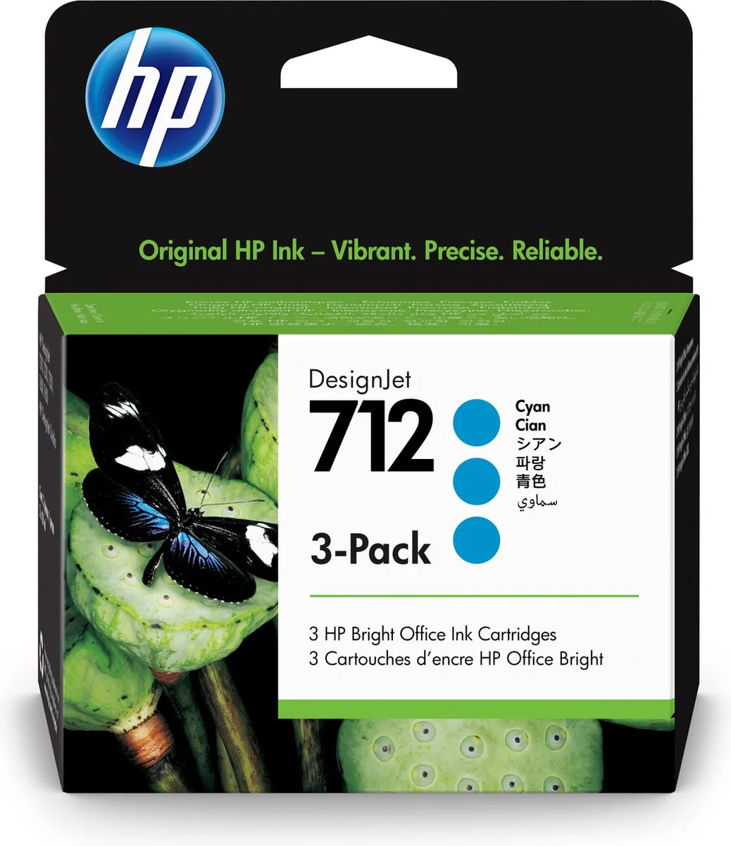 HP 3ED77A Cyan Inktcartridge - 29ml