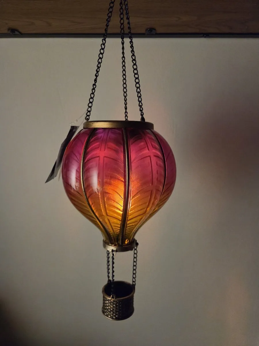 Countryfield Hanger Luchtballon Solar LED - 3 Stuks - Veelkleurig