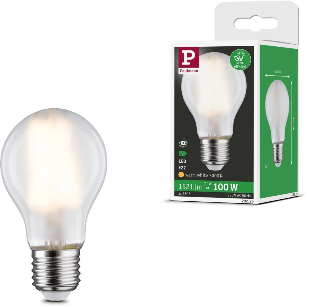 Paulmann Eco-Line LED-gloeilamp E27 7,2W 1521lm Mat
