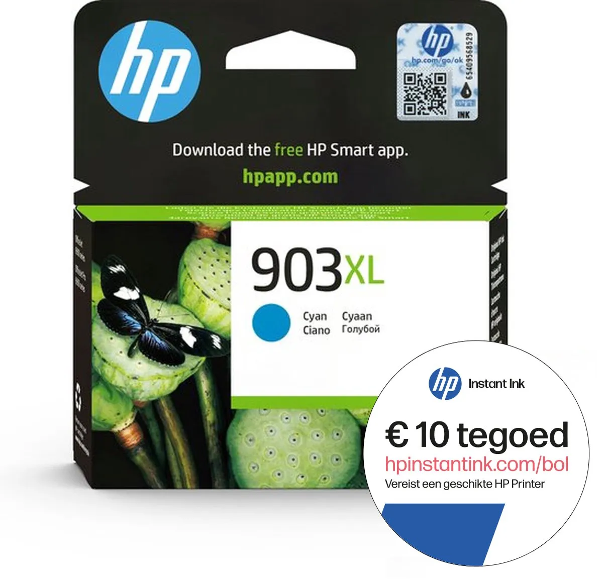 HP 903XL Inktcartridge Cyaan T6M03AE
