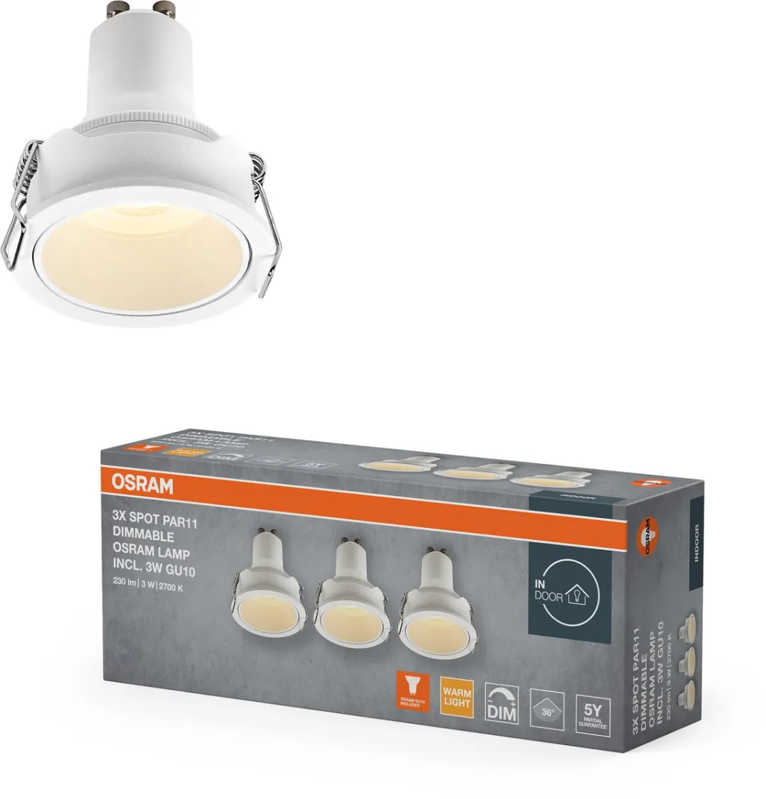 Osram PAR11 LED Inbouwspot DIM 3W