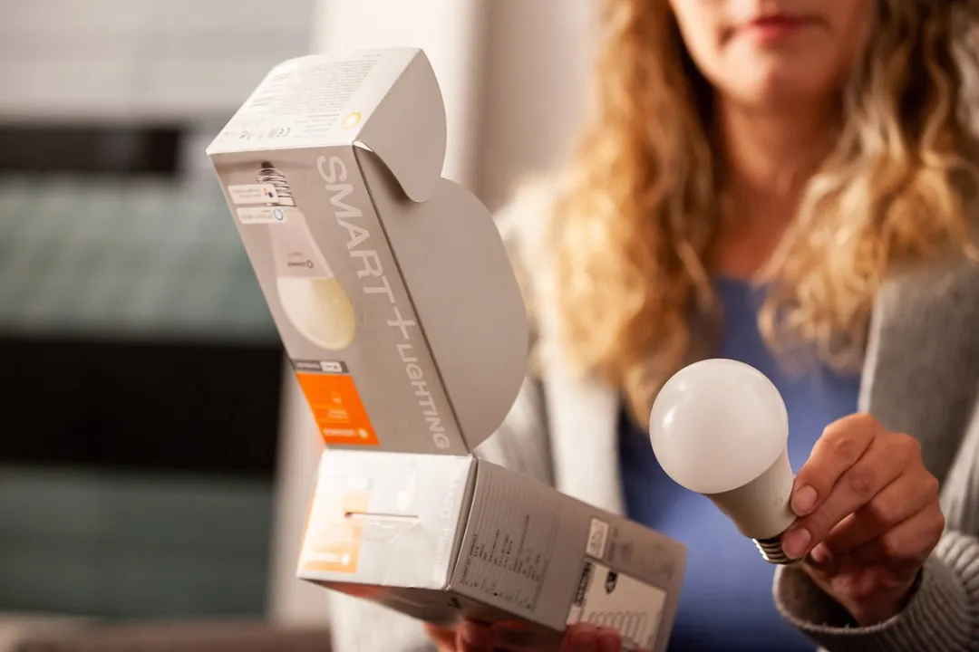 Osram SMART+ A100 RGBW E27 - 3 Stuks - Mat Glas