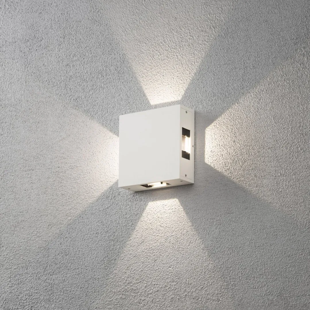 Konstsmide Cremona Buitenlamp - 4x 3W Wit