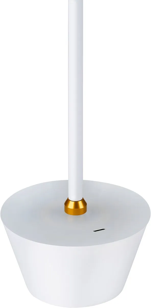Grundig Draadloze USB-C Tafellamp - 3 Lichtstanden - 1200mAh - Wit