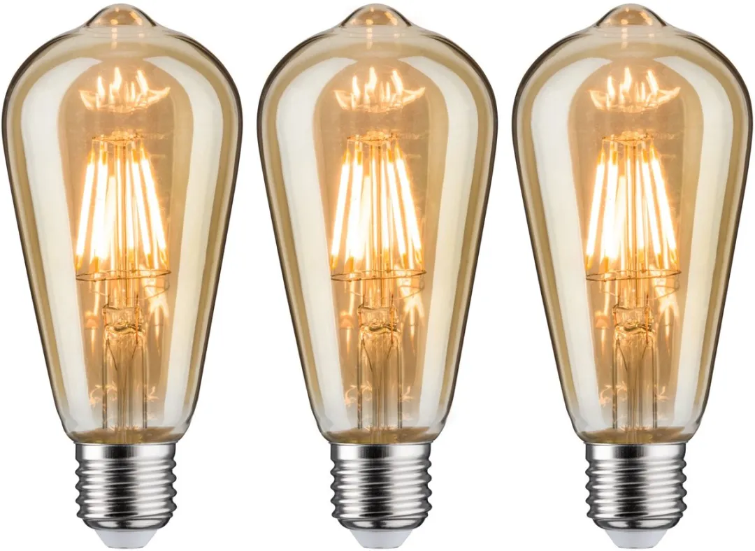 Paulmann LED-kolf Rustika E27 3x6W 1700K