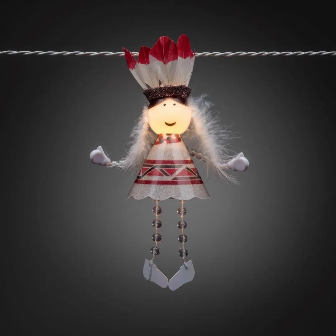 Konstsmide Indiaan Lichtsnoer 10 Lichtpunten