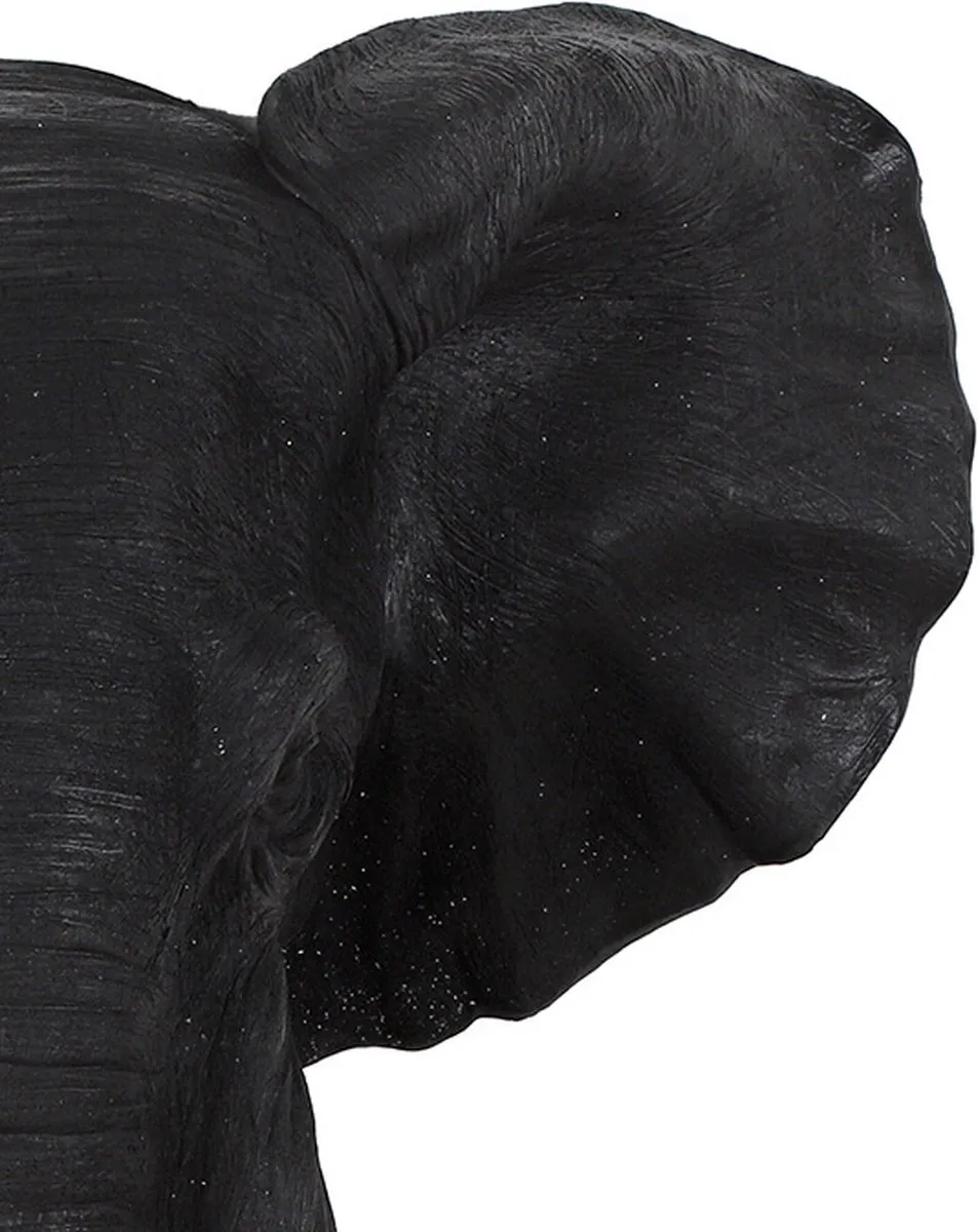 Countryfield Wandlamp Olifant Polystone 33cm - Zwart