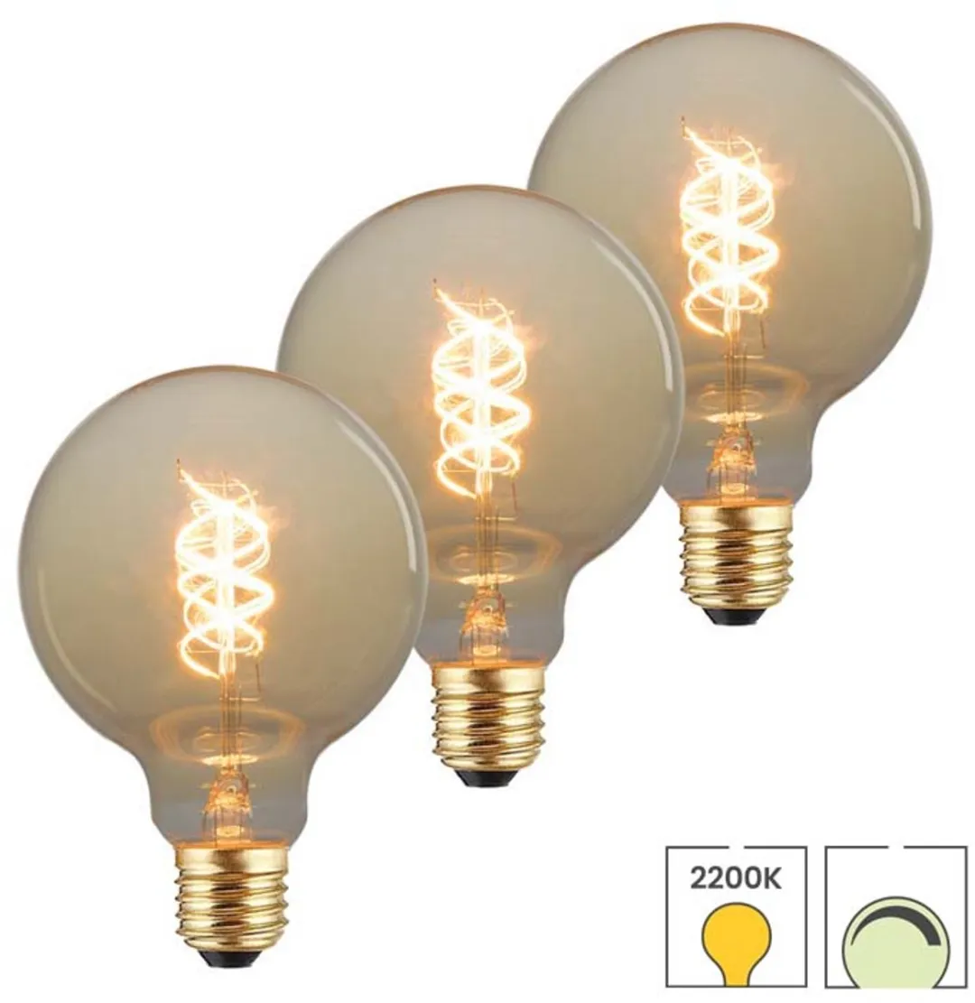 Lybardo E27 LED Lamp 3-pack