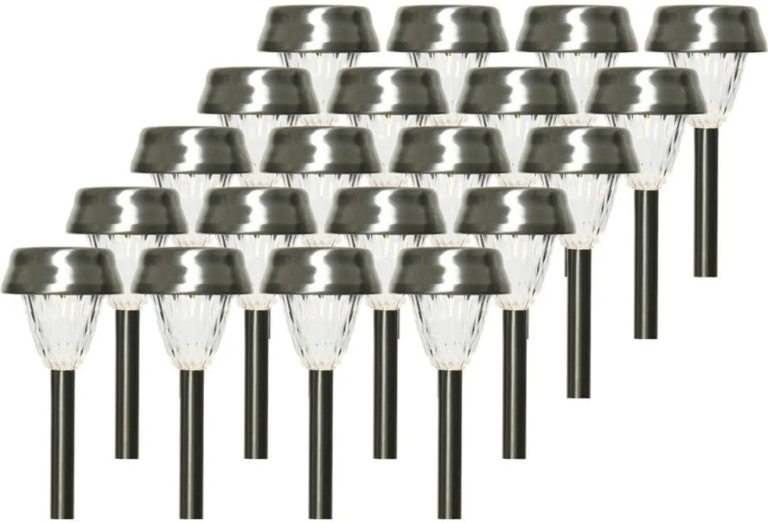 Lumineo Prikspot LED 24cm RVS