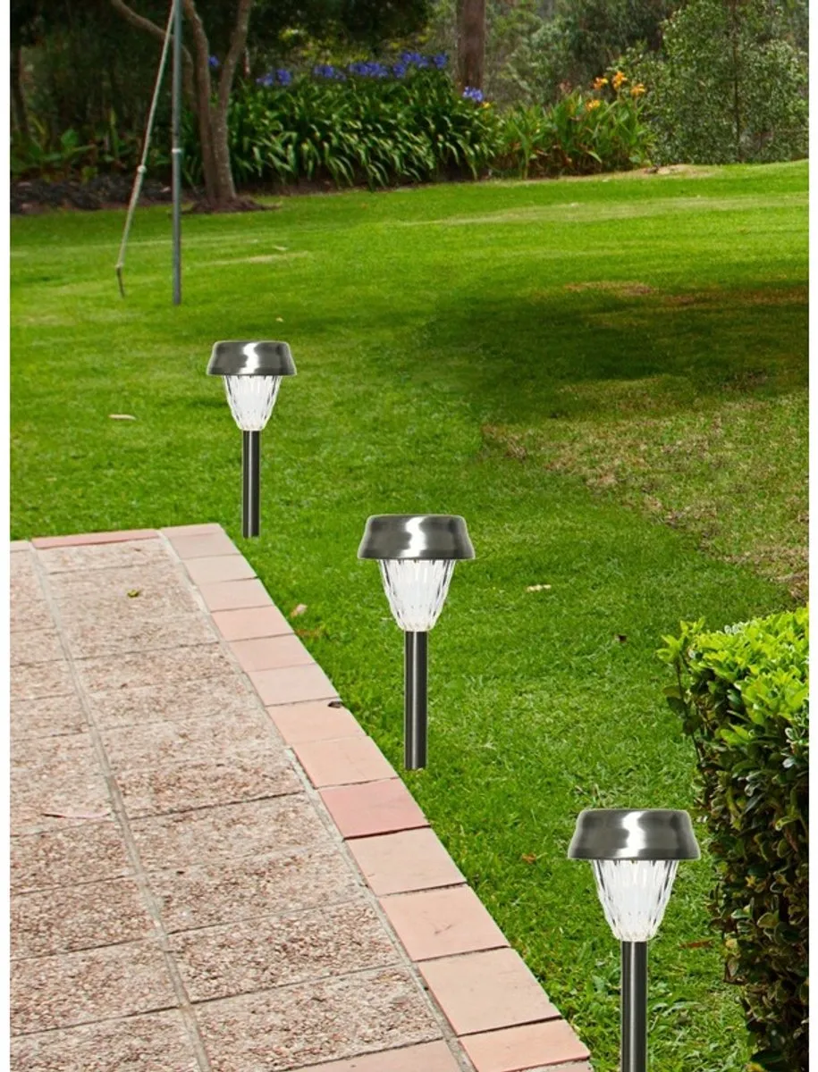Lumineo Prikspot LED 24cm RVS - 20 Stuks - Zilver