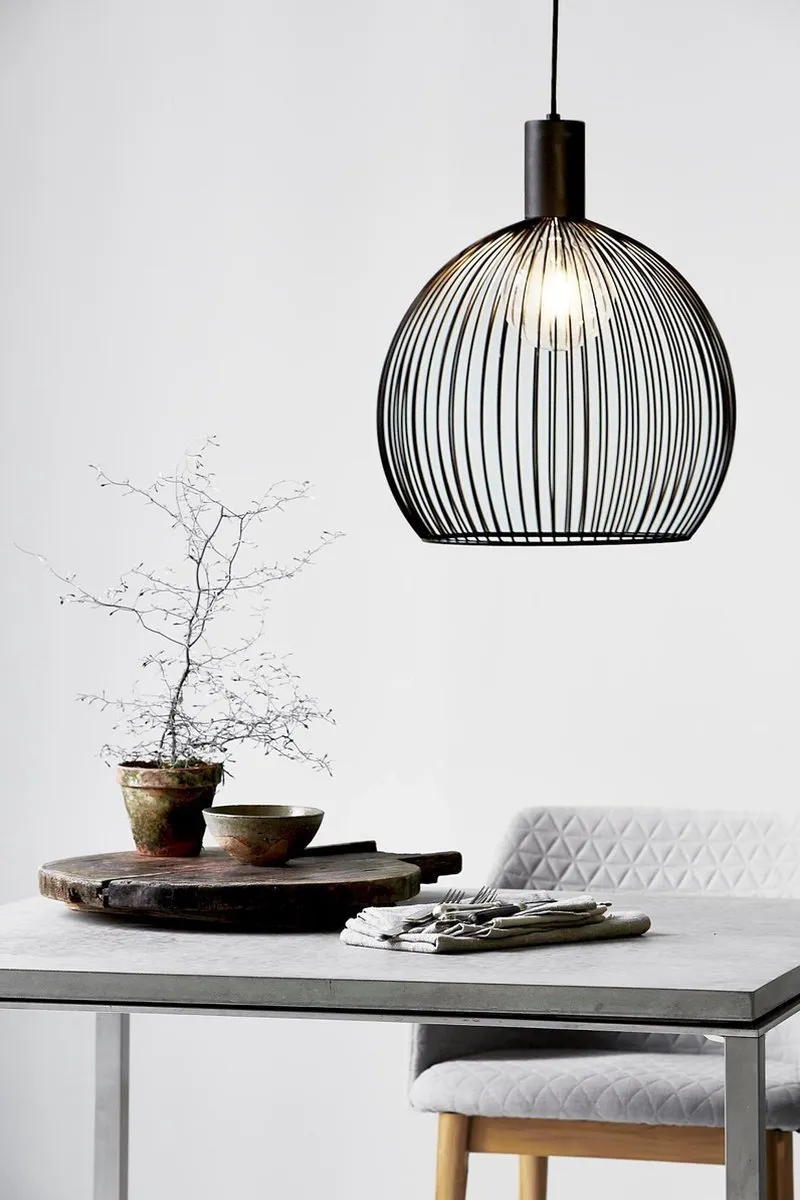 Nordlux Aver 40 Hanglamp - 60W - Zwart