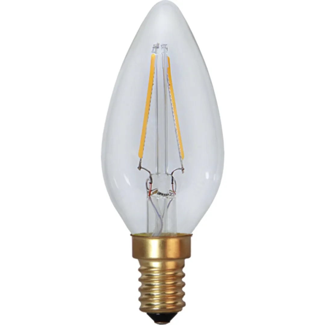 Star Trading Soft Glow Kaarslamp E14 1.5W - 3 Stuks