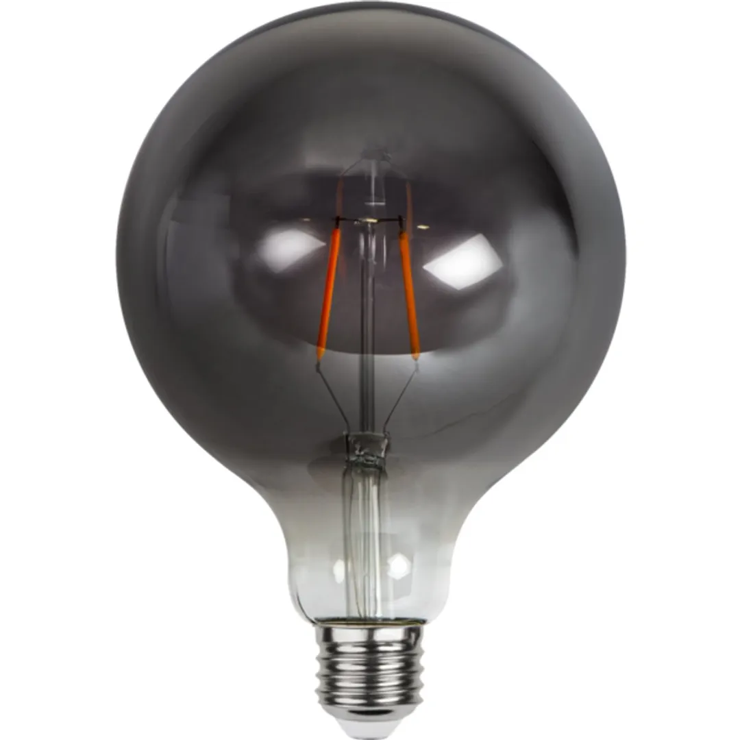 Star Trading G125 Globelamp 3 Stuks - 1.8W Super Warm Wit - Rookglas