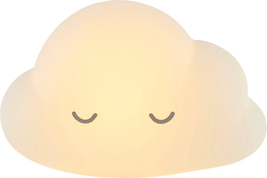 Nattou Nachtlamp Wolk 13cm Wit - RGBW