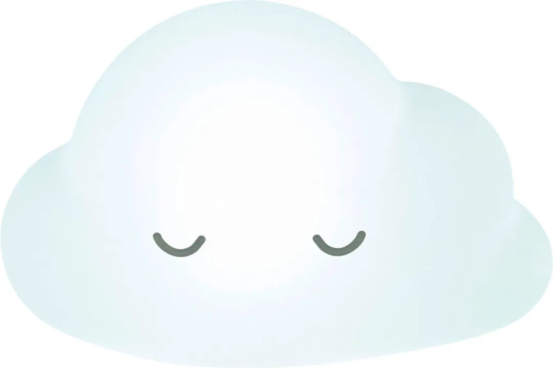 Nattou Nachtlamp Wolk 13cm Wit - RGBW - afbeelding 6 van 6