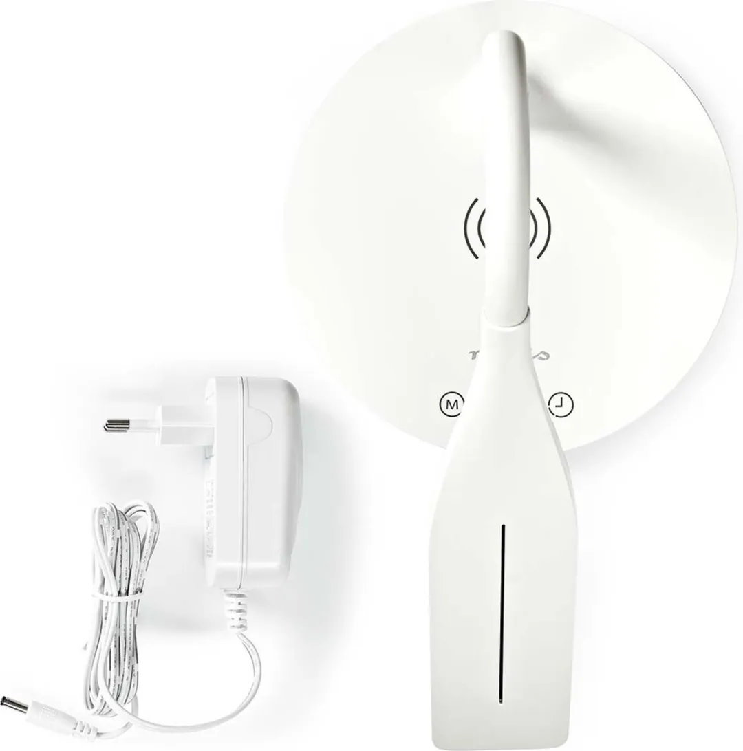 Nedis LED Bureaulamp Draadloos Opladen Touch Dimbaar 21W
