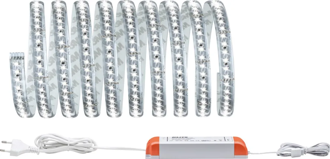 Paulmann MaxLED 1000 LED-strip Basisset 300cm - Daglichtwit 6500K - Zilver