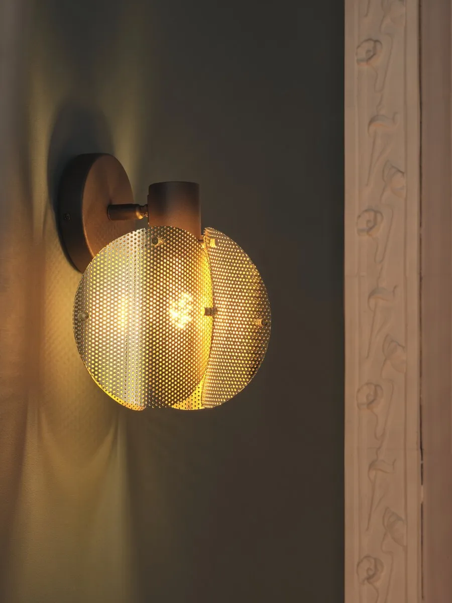 Osram Decor Folded Globe Wandlamp E27 - Goud