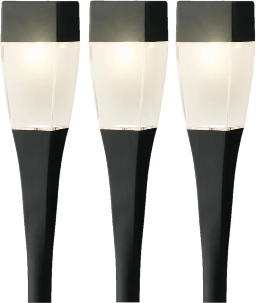 Lumineo Solar Tuinlamp Prikspot 26cm - 18 Stuks - Zwart