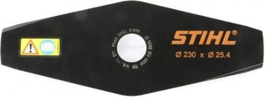 Stihl Grassnijblad 230mm - 2 snijkanten