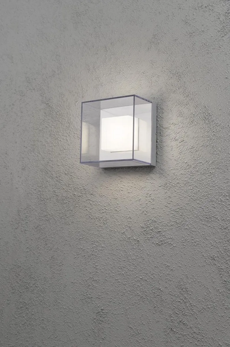 Konstsmide San Remo LED Wandlamp 9x1W 21cm - Grijs