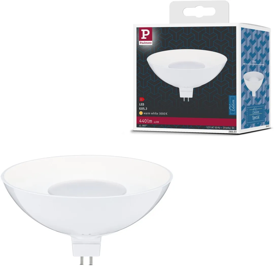 Paulmann LED Reflector GU5.3 440lm 4,9W 3000K