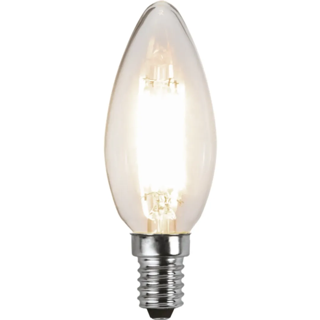 Star Trading Kaarslamp E14 4.2W 3000K - 5 Stuks