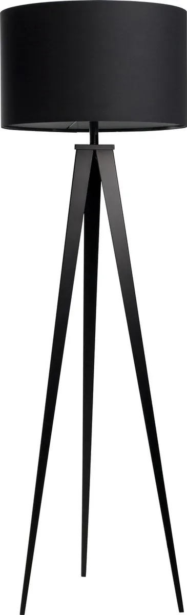Zuiver Tripod Vloerlamp - Zwart - 2700K