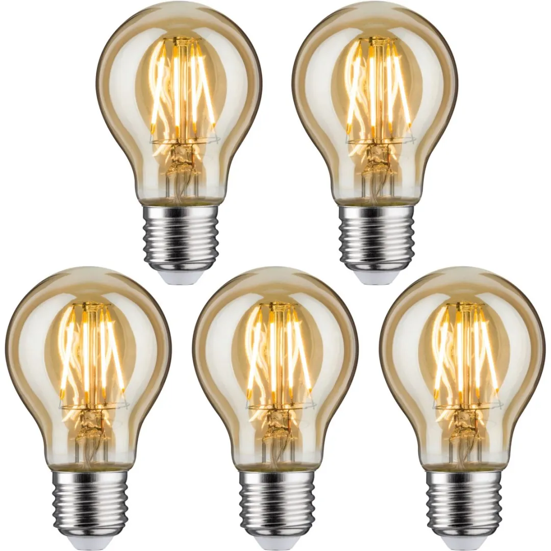 Paulmann Vintage Edition LED-gloeilamp E27 5x500lm