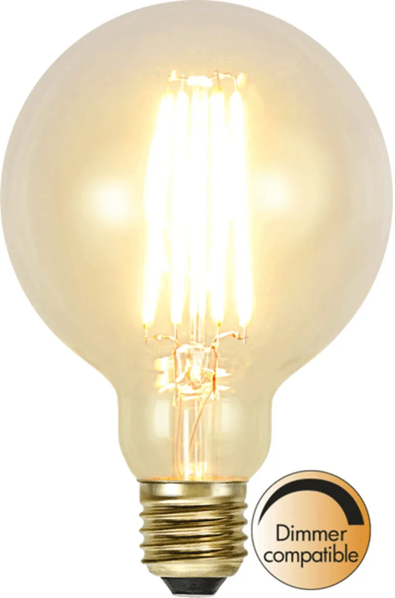 Star Trading G95 Bol E27 3.6W Super Warm Wit - 2200K - Helder