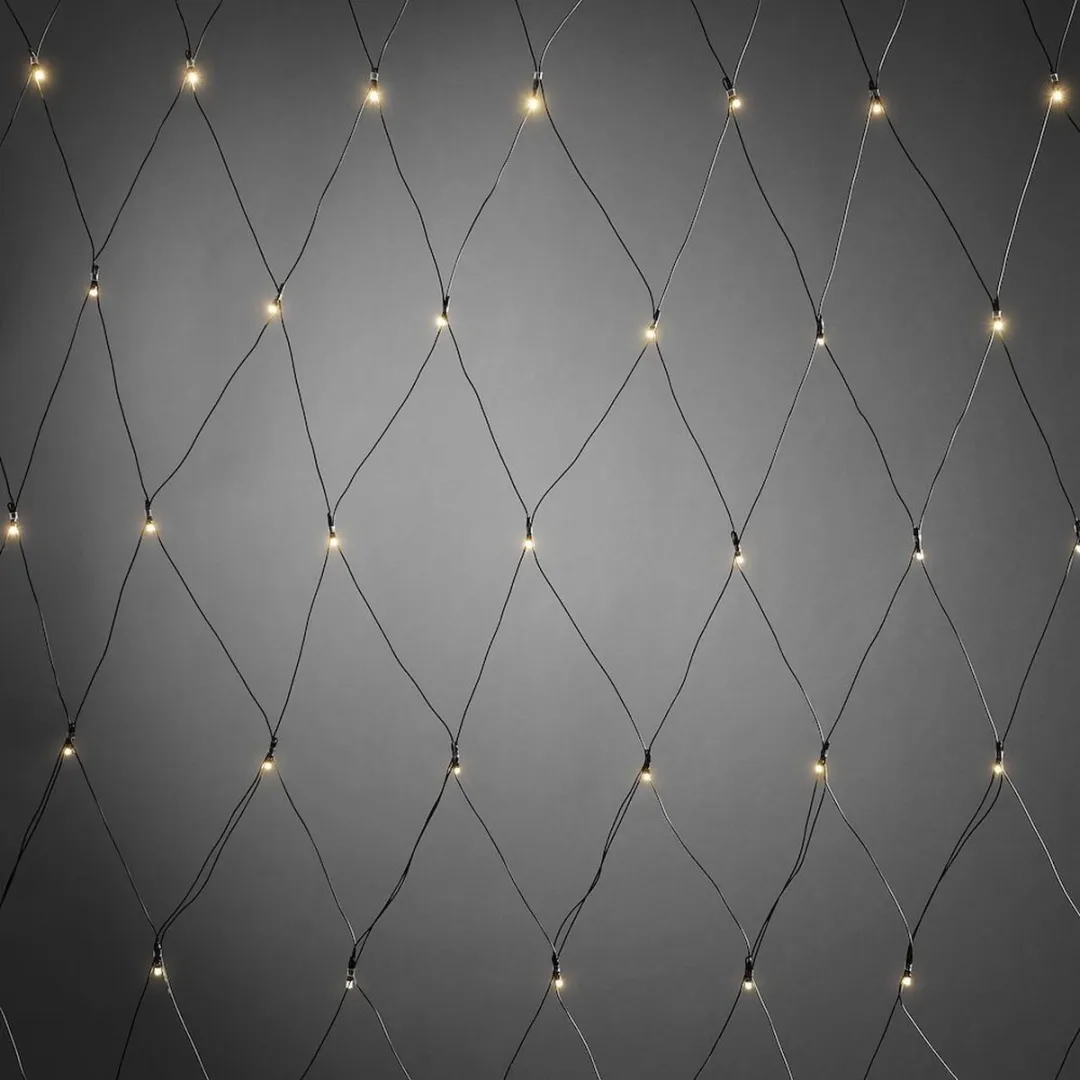 Konstsmide LED Lichtgordijn Net 80 Lichtpunten