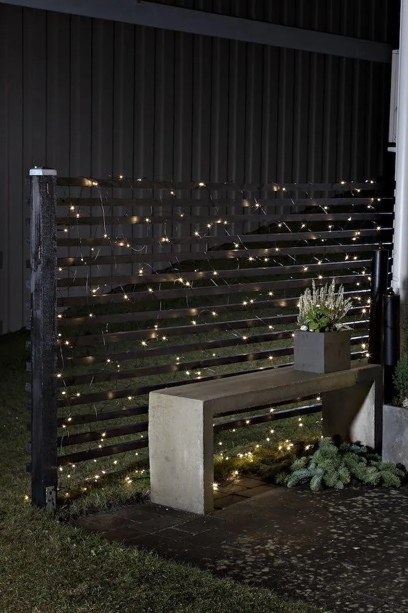 Konstsmide LED Lichtgordijn Net 80 Lichtpunten - 0.8x1.6m - afbeelding 3 van 5