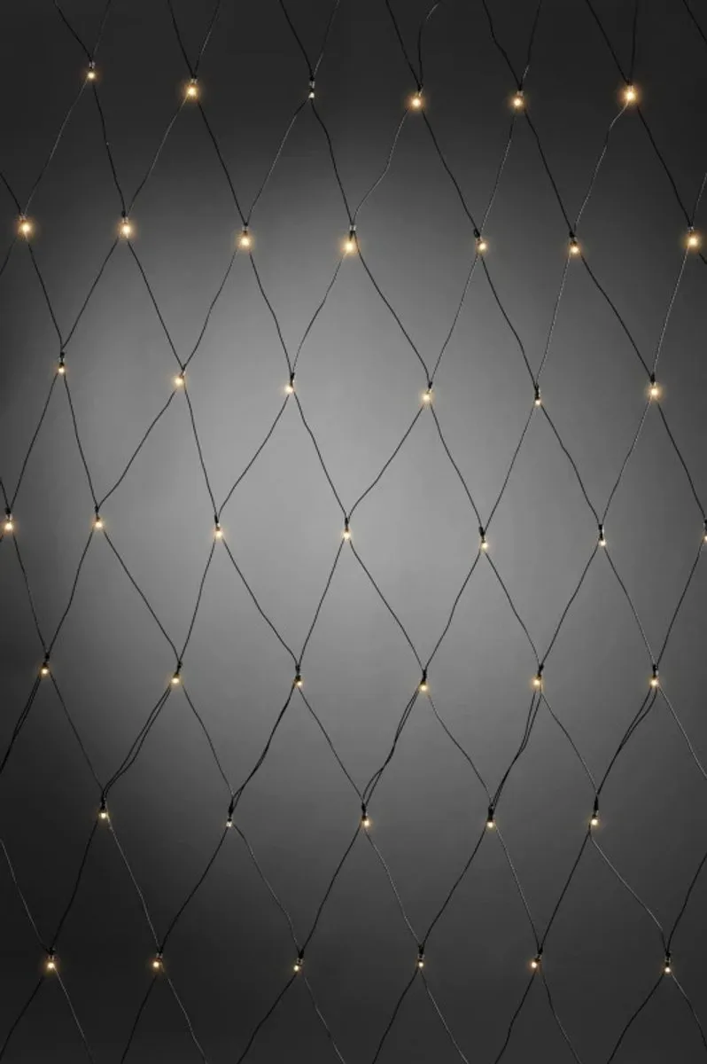 Konstsmide LED Lichtgordijn Net 80 Lichtpunten - 0.8x1.6m - afbeelding 5 van 5