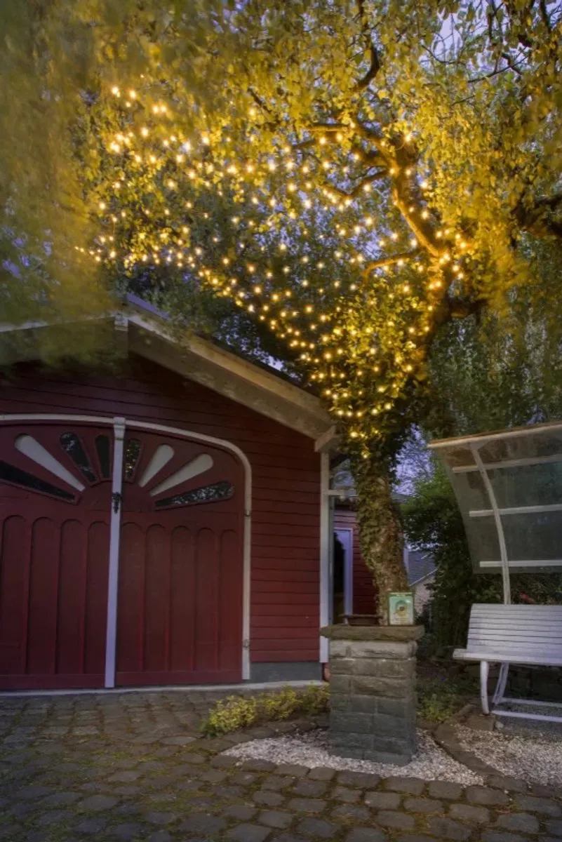 Konstsmide LED Lichtgordijn Net 80 Lichtpunten - 0.8x1.6m - afbeelding 2 van 5