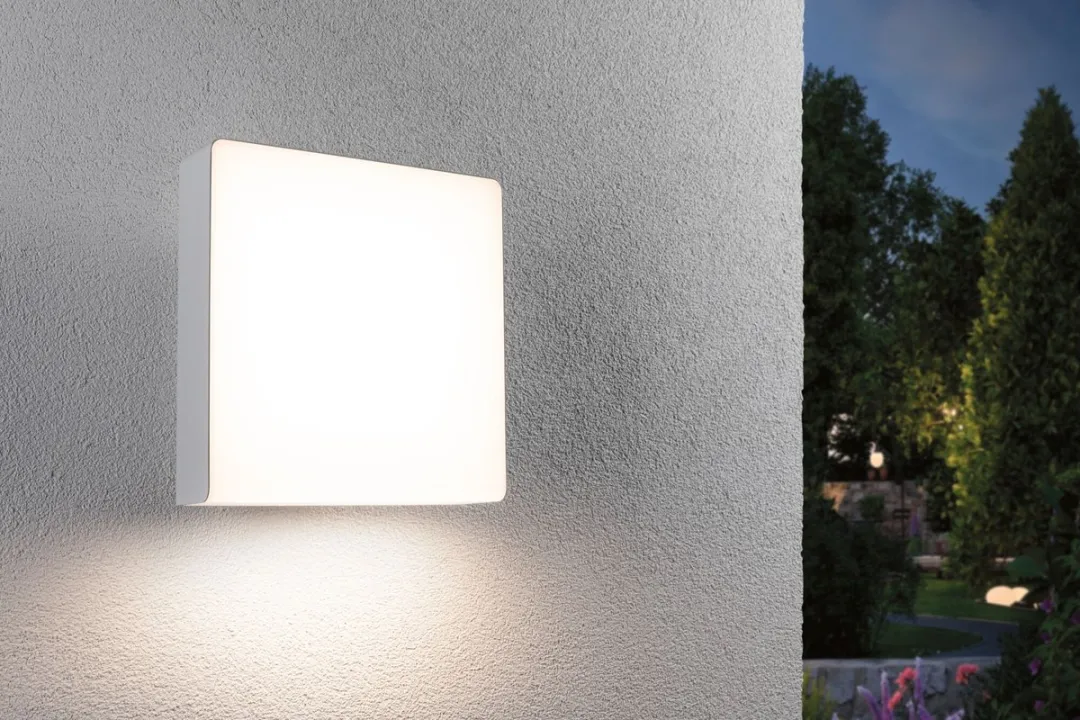 Paulmann Azalena LED Wandarmatuur Buiten - Schemergestuurd 8,5W 700lm Wit