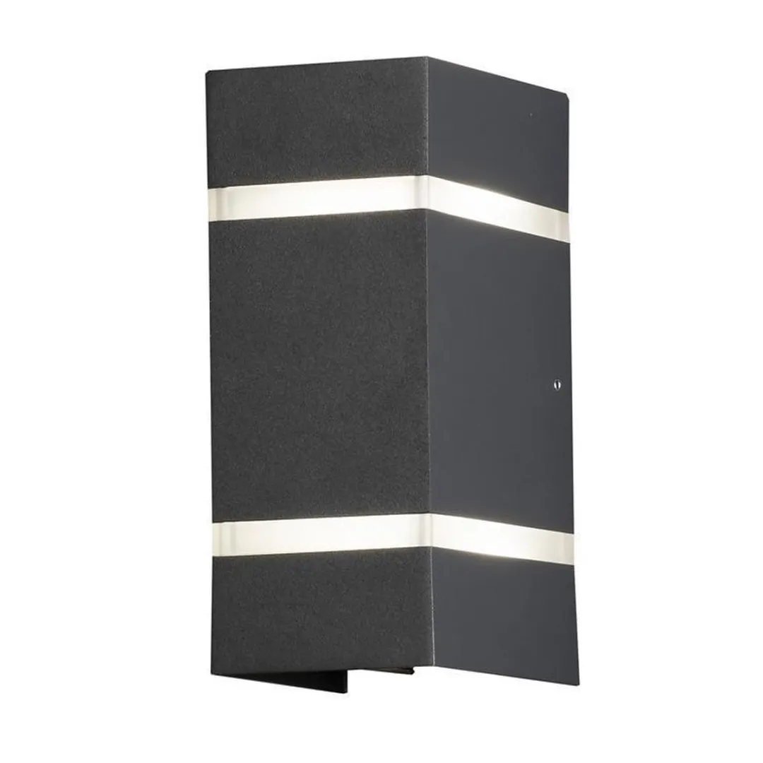Konstsmide Cremona PowerLED Wandarmatuur 19,5cm - Antraciet